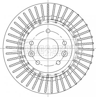 Borg & Beck BBD5363 - Kočioni disk www.molydon.hr