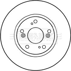 Borg & Beck BBD5315 - Kočioni disk www.molydon.hr