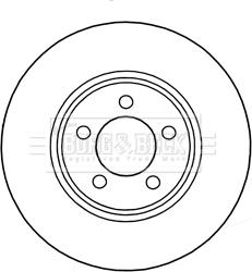 Borg & Beck BBD5318 - Kočioni disk www.molydon.hr