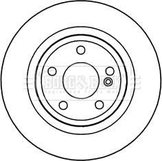 Comline AND6825 - Kočioni disk www.molydon.hr