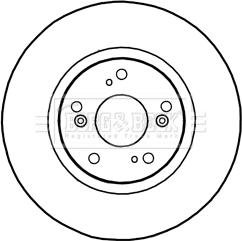 Borg & Beck BBD5320 - Kočioni disk www.molydon.hr