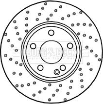 Borg & Beck BBD5322 - Kočioni disk www.molydon.hr