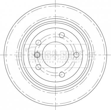 Borg & Beck BBD5379 - Kočioni disk www.molydon.hr