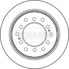 Borg & Beck BBD5297 - Kočioni disk www.molydon.hr