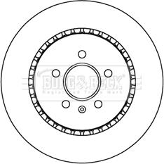 Borg & Beck BBD5246 - Kočioni disk www.molydon.hr