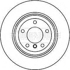 Borg & Beck BBD5266 - Kočioni disk www.molydon.hr