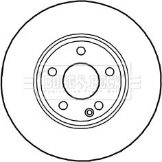 Delphi BG4646C - Kočioni disk www.molydon.hr