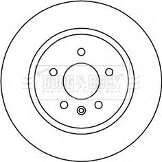 Borg & Beck BBD5262 - Kočioni disk www.molydon.hr