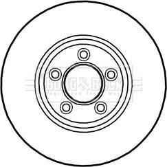 Borg & Beck BBD5275 - Kočioni disk www.molydon.hr