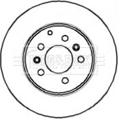 Borg & Beck BBD5740S - Kočioni disk www.molydon.hr