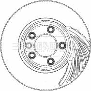 Borg & Beck BBD5758S - Kočioni disk www.molydon.hr