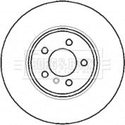 Borg & Beck BBD5768S - Kočioni disk www.molydon.hr