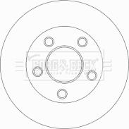 Borg & Beck BBD5772S - Kočioni disk www.molydon.hr