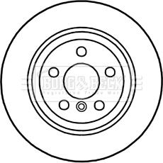 Borg & Beck BBD6040S - Kočioni disk www.molydon.hr