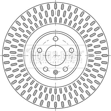 Borg & Beck BBD6123S - Kočioni disk www.molydon.hr