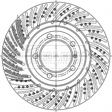 Borg & Beck BBD6207S - Kočioni disk www.molydon.hr