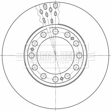 Borg & Beck BBD32604 - Kočioni disk www.molydon.hr