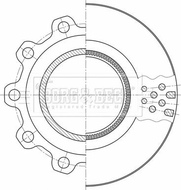 Borg & Beck BBD32624 - Kočioni disk www.molydon.hr