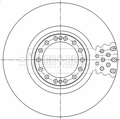 Borg & Beck BBD32670 - Kočioni disk www.molydon.hr