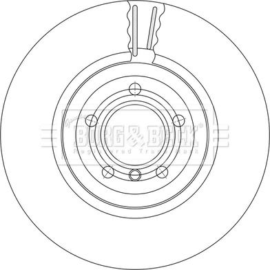 Borg & Beck BBD7002S - Kočioni disk www.molydon.hr