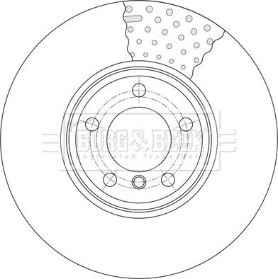 Borg & Beck BBD7011S - Kočioni disk www.molydon.hr