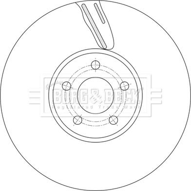 Borg & Beck BBD7018S - Kočioni disk www.molydon.hr