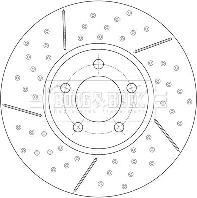 Borg & Beck BBD7012S - Kočioni disk www.molydon.hr