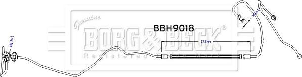 Borg & Beck BBH9018 - Kočiono crijevo, lajtung www.molydon.hr