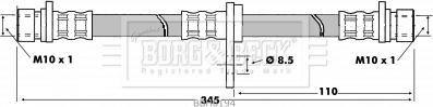 Borg & Beck BBH6194 - Kočiono crijevo, lajtung www.molydon.hr