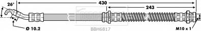 Borg & Beck BBH6817 - Kočiono crijevo, lajtung www.molydon.hr