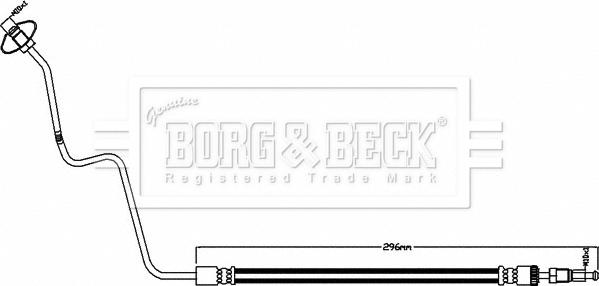 Borg & Beck BBH8493 - Kočiono crijevo, lajtung www.molydon.hr