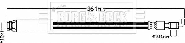 Borg & Beck BBH8474 - Kočiono crijevo, lajtung www.molydon.hr