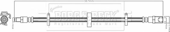 Borg & Beck BBH8699 - Kočiono crijevo, lajtung www.molydon.hr