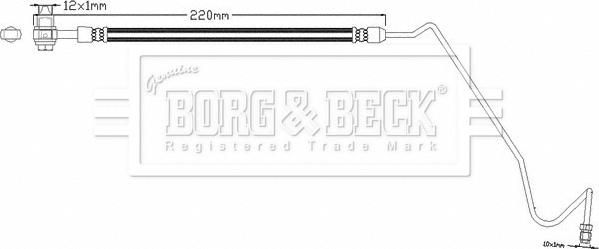 Borg & Beck BBH8351 - Kočiono crijevo, lajtung www.molydon.hr