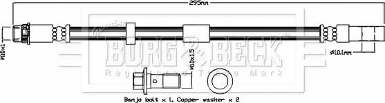 Borg & Beck BBH8784 - Kočiono crijevo, lajtung www.molydon.hr