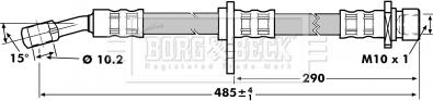 Borg & Beck BBH7019 - Kočiono crijevo, lajtung www.molydon.hr