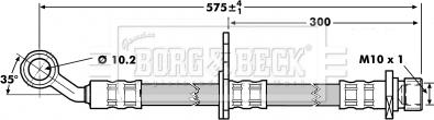 Borg & Beck BBH7016 - Kočiono crijevo, lajtung www.molydon.hr