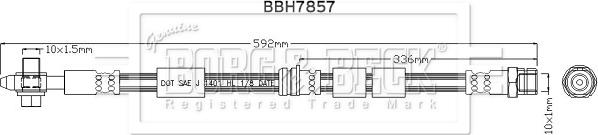 Borg & Beck BBH7857 - Kočiono crijevo, lajtung www.molydon.hr