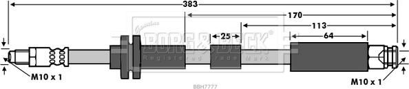 Borg & Beck BBH7777 - Kočiono crijevo, lajtung www.molydon.hr