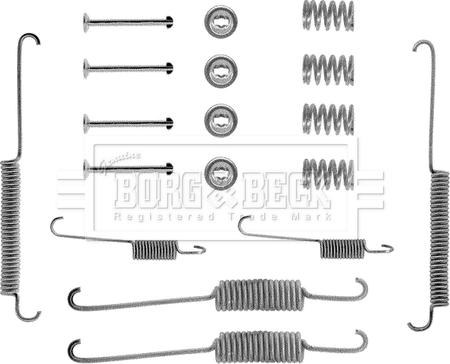 Borg & Beck BBK6034 - Dodaci, bubanj kočnice www.molydon.hr