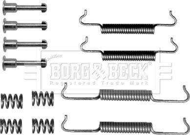 Borg & Beck BBK6139 - Komplet pribora, kočione papuce rucne kočnice www.molydon.hr