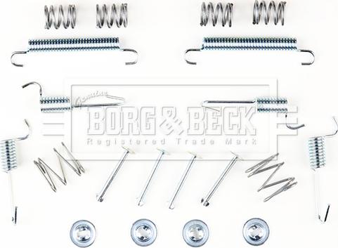 Borg & Beck BBK6304 - Komplet pribora, kočione papuce rucne kočnice www.molydon.hr