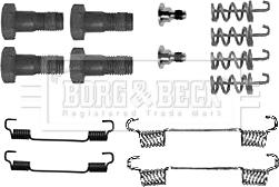 Borg & Beck BBK6248 - Komplet pribora, kočione papuce rucne kočnice www.molydon.hr