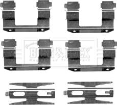 Borg & Beck BBK1434 - Komplet pribora, Pločica disk kočnice www.molydon.hr