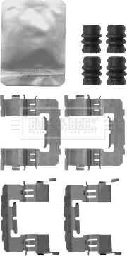 Borg & Beck BBK1595 - Komplet pribora, Pločica disk kočnice www.molydon.hr