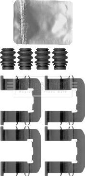 Borg & Beck BBK1597 - Komplet pribora, Pločica disk kočnice www.molydon.hr