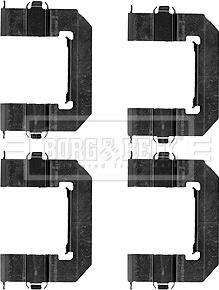 Borg & Beck BBK1547 - Komplet pribora, Pločica disk kočnice www.molydon.hr