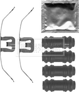Borg & Beck BBK1525 - Komplet pribora, Pločica disk kočnice www.molydon.hr