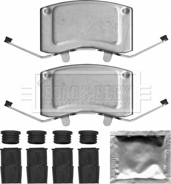 Borg & Beck BBK1669 - Komplet pribora, Pločica disk kočnice www.molydon.hr