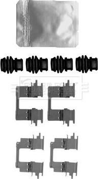 Borg & Beck BBK1600 - Komplet pribora, Pločica disk kočnice www.molydon.hr